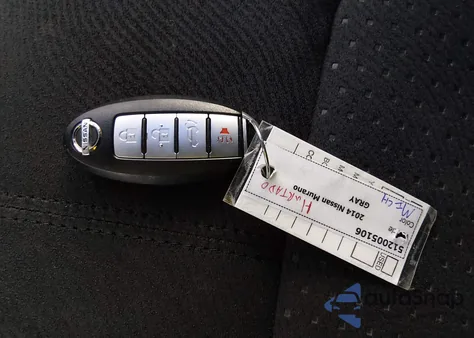 2014 Nissan Murano Sv из США, поврежденный, VIN JN8AZ1MWXEW514509